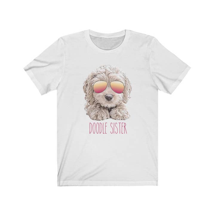 Camiseta de Garabatos Hermana Adolescente para venta al por mayor de Doodle Dog Town