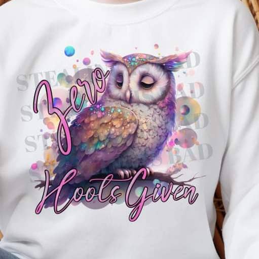 Zero Hoots Given Tee or Crew for wholesale by Hello Sunshine Boutique
