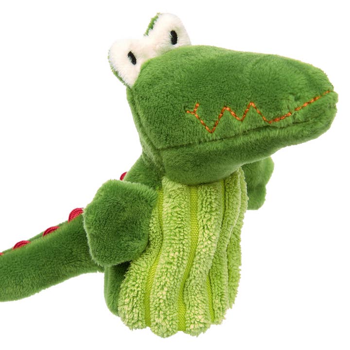 Crocodile finger puppet for wholesale by sigikid