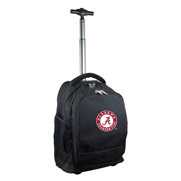 NCAA Alabama Crimson Tide 19" Premium Wheeled Backpack for wholesale by Mojo Licensing