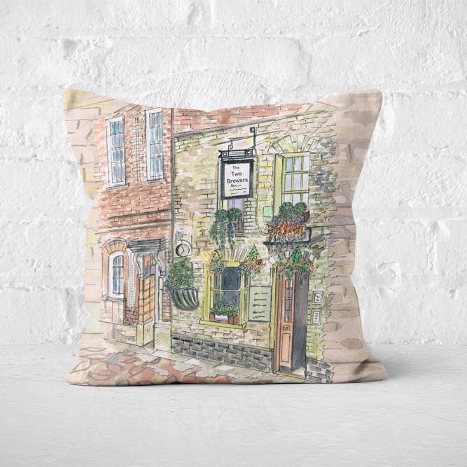 Claire Louise - Venta al por mayor Cojines para sillas - Windsor - Cojín de pub The Two Brewers
