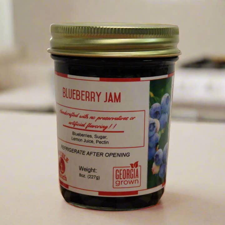 Blueberry Jam for wholesale by Double L Ranch