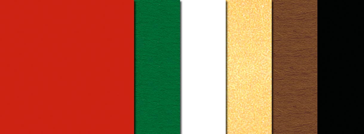 URSUS® / Buntpapierfabrik Ludwig Bähr GmbH & Co. KG - Venta al por mayor Decoración navideña - Folletos de papel de dibujo tintado «Navidad», 20 x 20 cm3