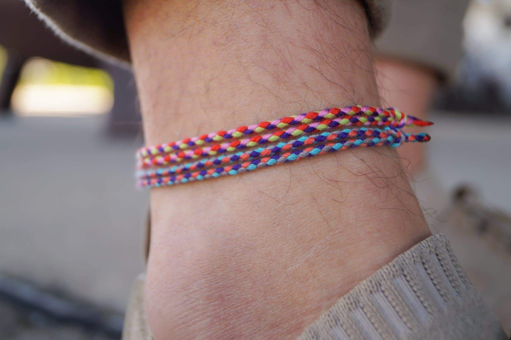 Made By Nami - Vendita all'ingrosso Bracciale in tessuto/intrecciato - 2x SC Cavigliera - Attenzione Intensiva2