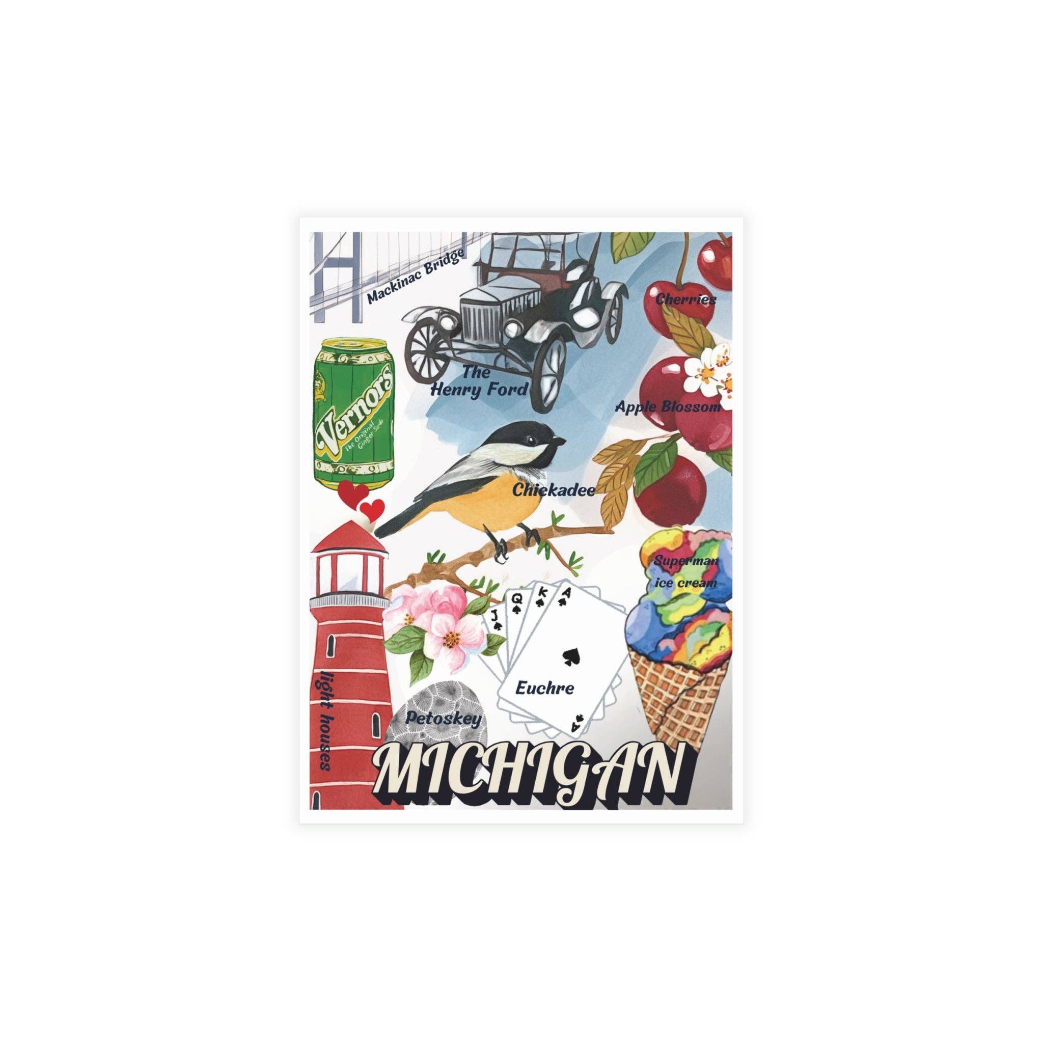 Nefer Designer Candles & Home Decor – wholesale Vardagliga hälsningskort – Michigan State | Gratulationskort0