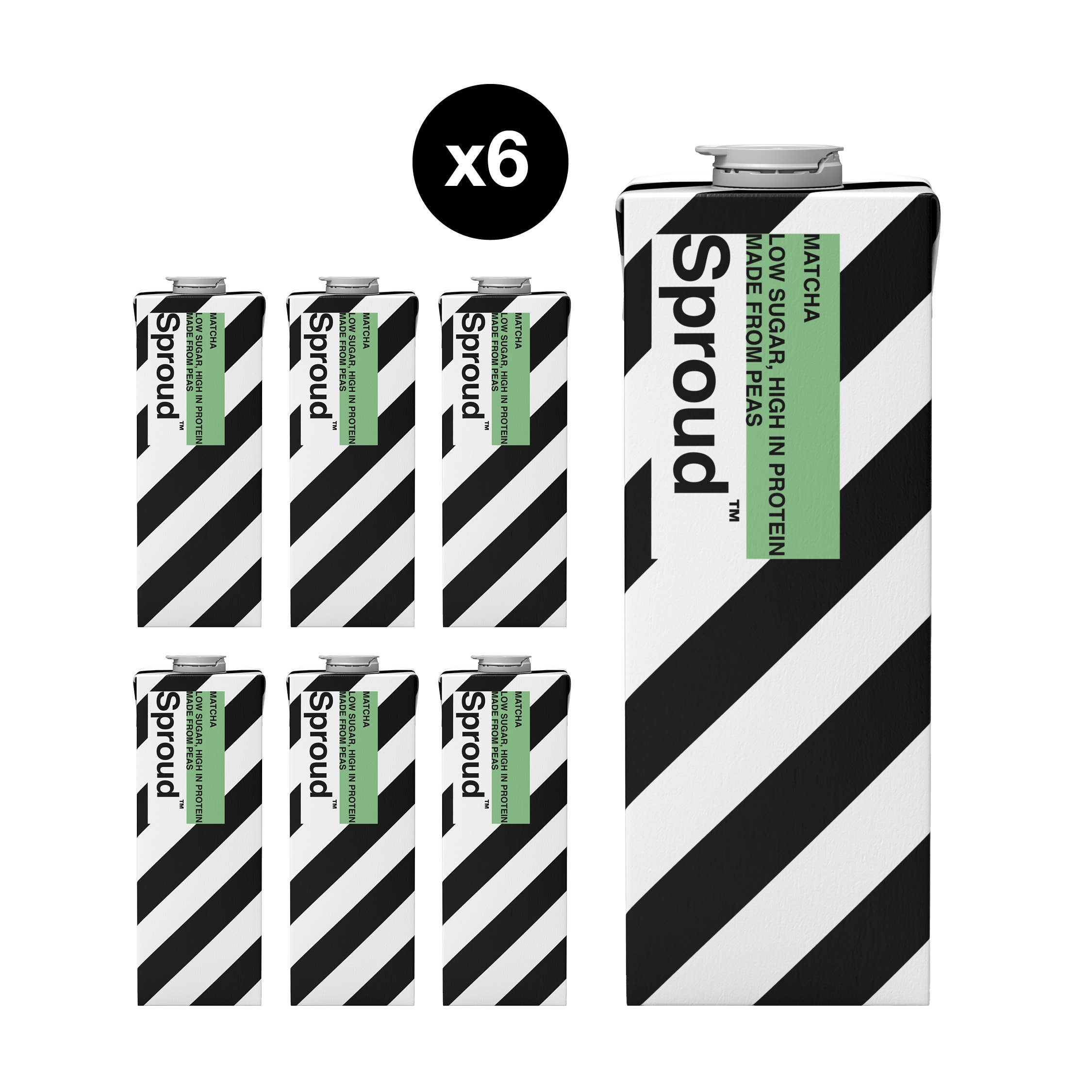 Sproud – wholesale Non-dairy milk – Sproud Plant Based Matcha 1L1