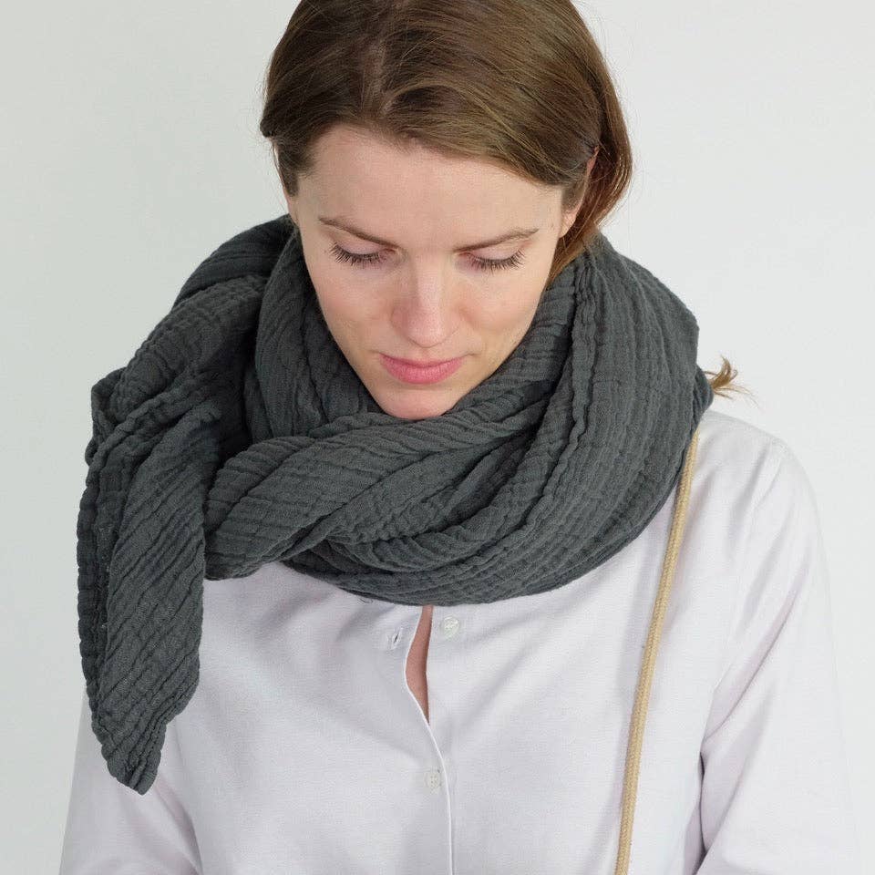 WAYDA - Wholesale Scarf - Unisex - GRÜNER Mönch1