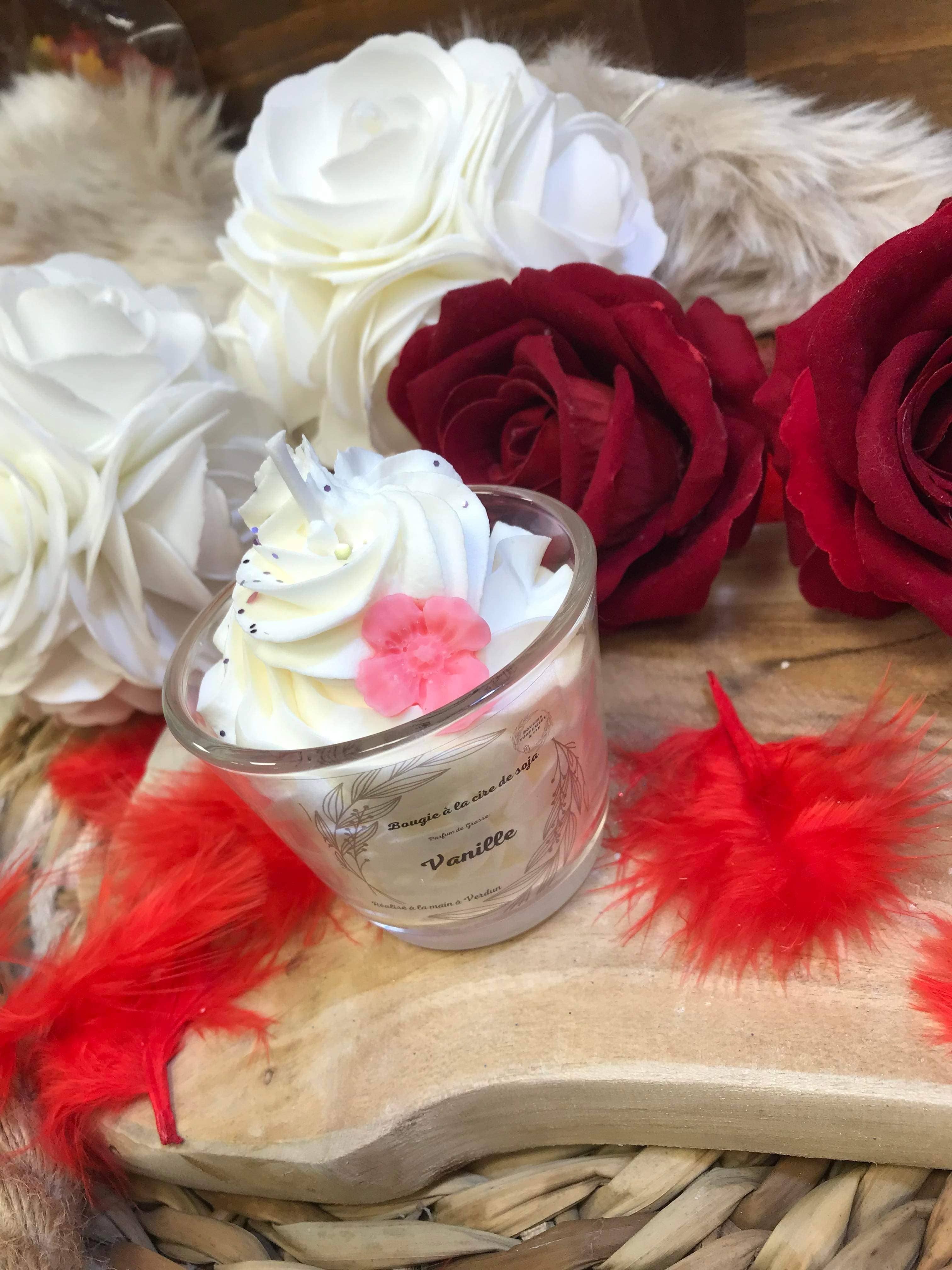 Mes bougies parfumées & cie - Venta al por mayor Velas de diseño llamativo - Vela Gourmand chantilly2