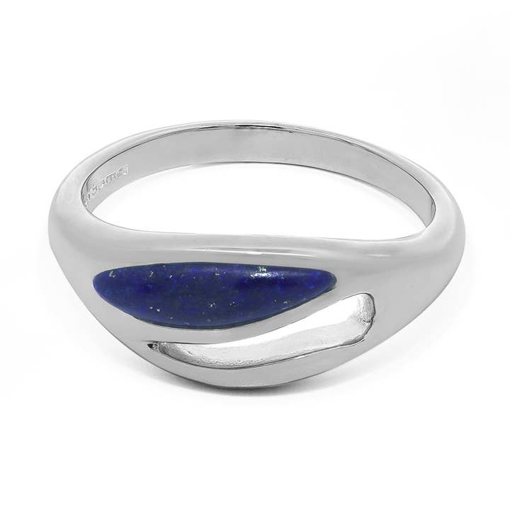 Offener Flussring mit Stein (RA 2393) für den Großhandel von Boma Jewelry