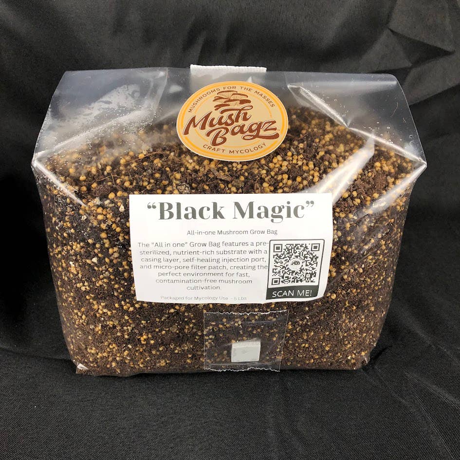 Urban Ag Supply - Wholesale Plant Seeds - MushBagz All-in-one "Black Magic" Mushroom Grow Bag0