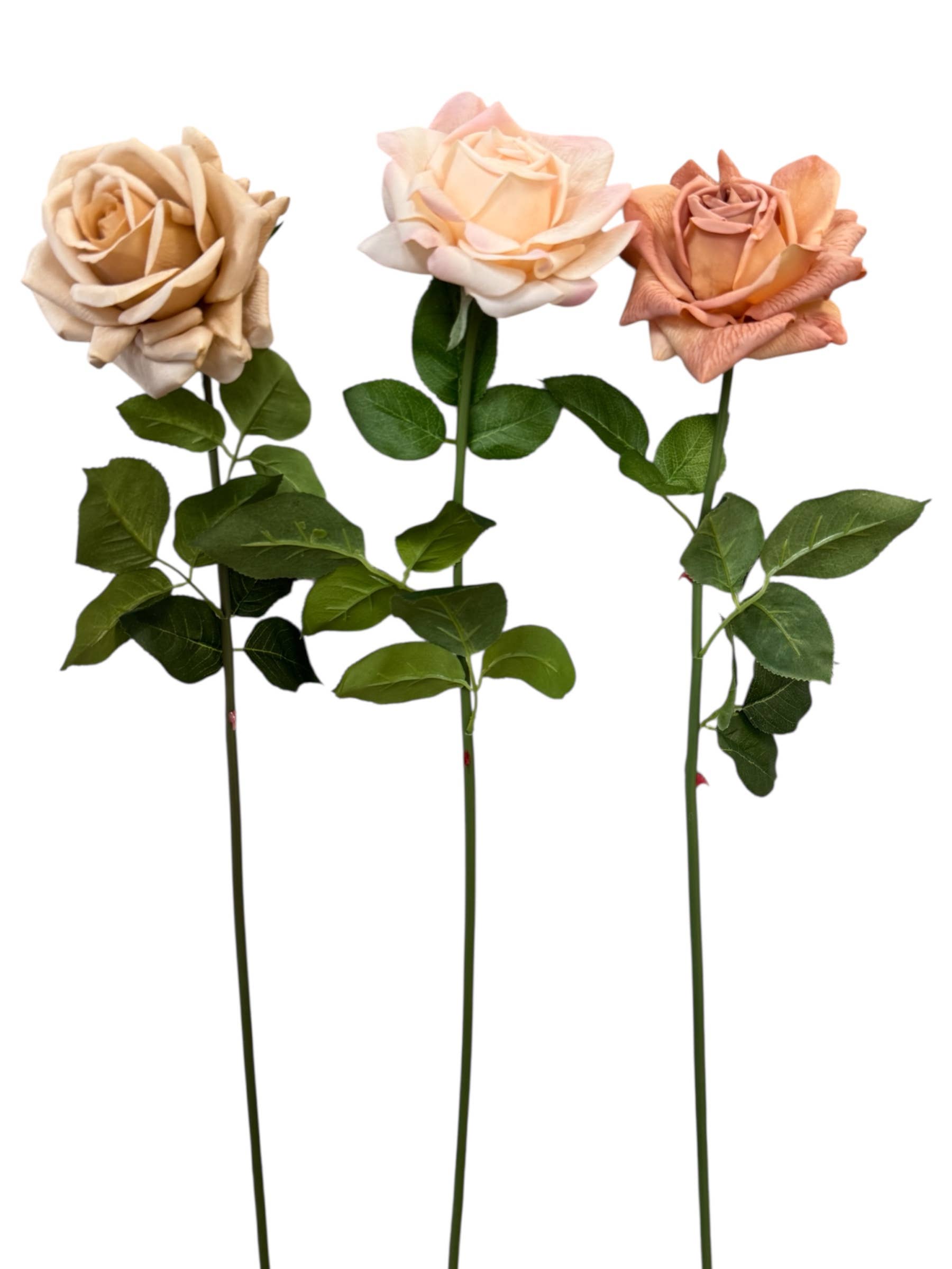 Angel Isabella – Flores artificiais por atacado – Rosa premium realista com toque natural, flor grande de 74 cm7