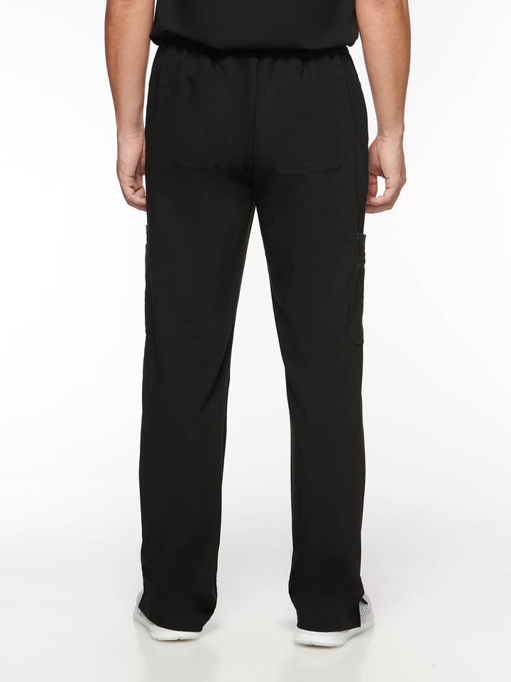 Aura Naturale – Engroshandel Sygeplejeruniform – til mænd – Java Herre French-Fly Scrubs Bukser med 9 lommer (96001)11