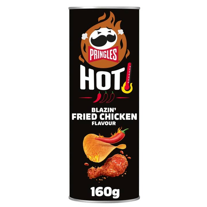 Pringles Blazin’ Fried Chicken 4ct (160g) (UK) for wholesale by Pops Distro Inc