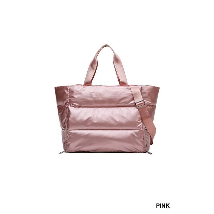 Vanilla Monkey - Wholesale Tote Bag - Women's - Puffy Quilted Waterproof Travel Sports Tote Bag2