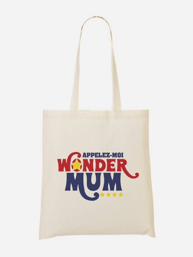 Tote Bag Appelez-Moi Wonder Mum pour la vente par Wooop