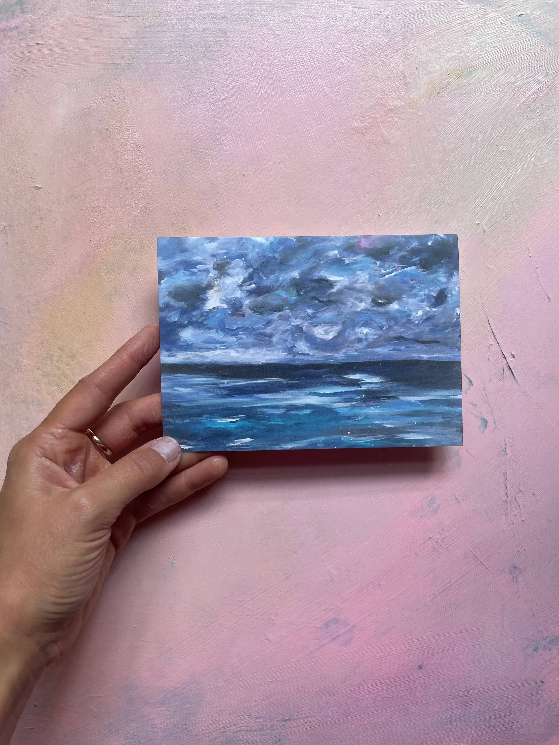 Beth Garner - Wholesale Everyday Greeting Card - Blue Seaside Card4