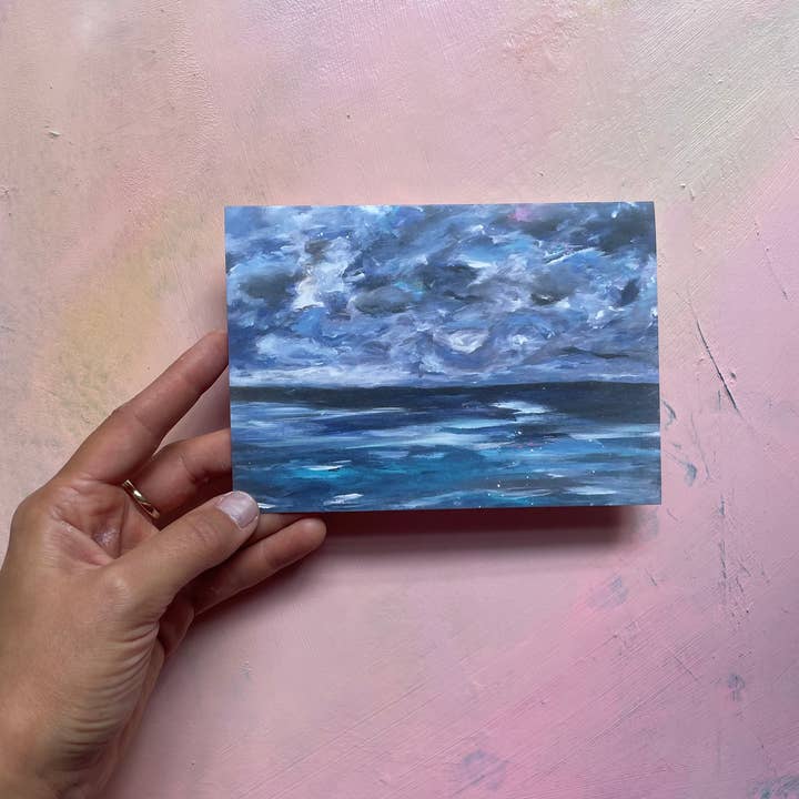 Beth Garner - Wholesale Everyday Greeting Card - Blue Seaside Card4