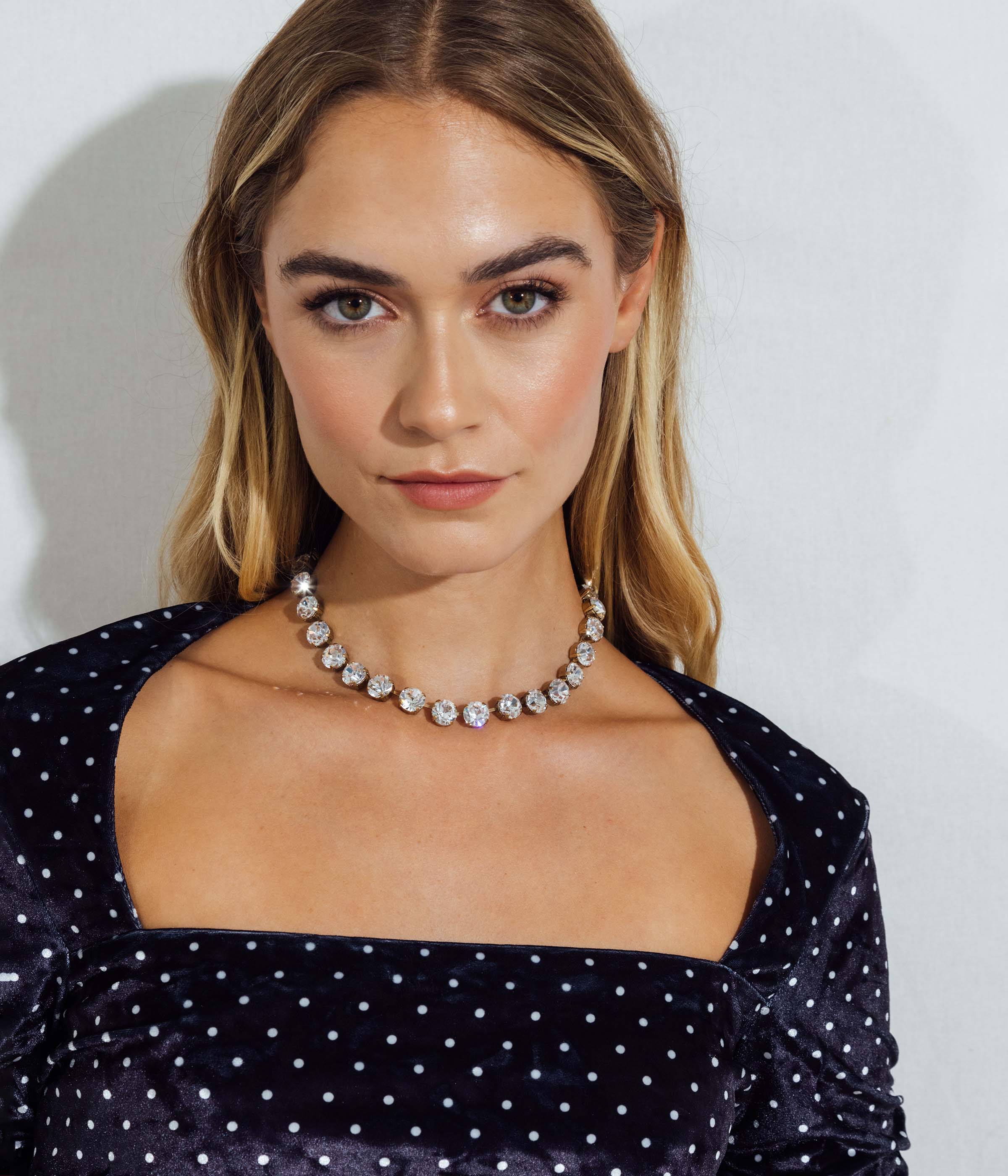 Loren Hope - Wholesale Link & Chain Necklace - Kaylee Necklace in Crystal2