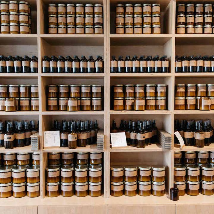 P.F. Candle Co. - Wholesale Jar/Filled Candle - Amber & Moss - 7.2 oz Standard Soy Candle