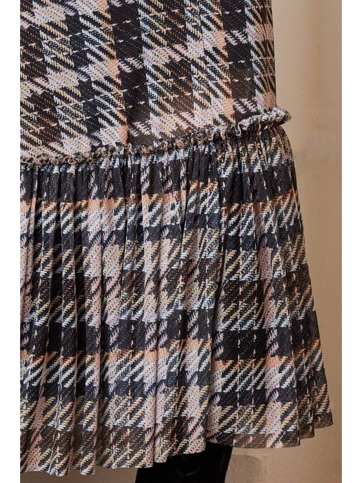Eva Franco - Wholesale Skirt - Women's - Kym Flounced Midi Skirt8