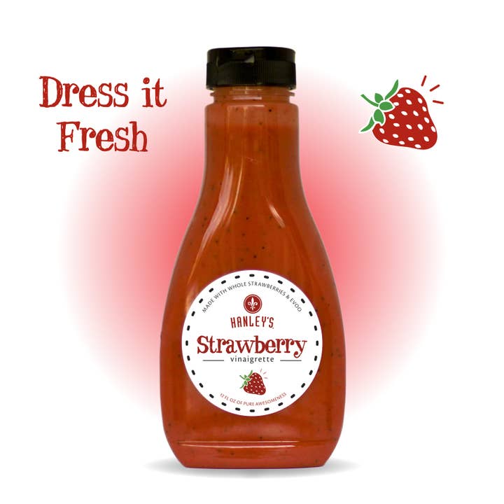 Hanley's - Wholesale Salad Dressing - Strawberry vinaigrette