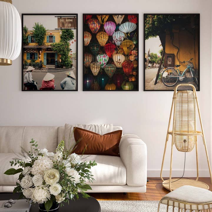 Hoi An Vietnam - Set med 3 för wholesale av Annie Ambience