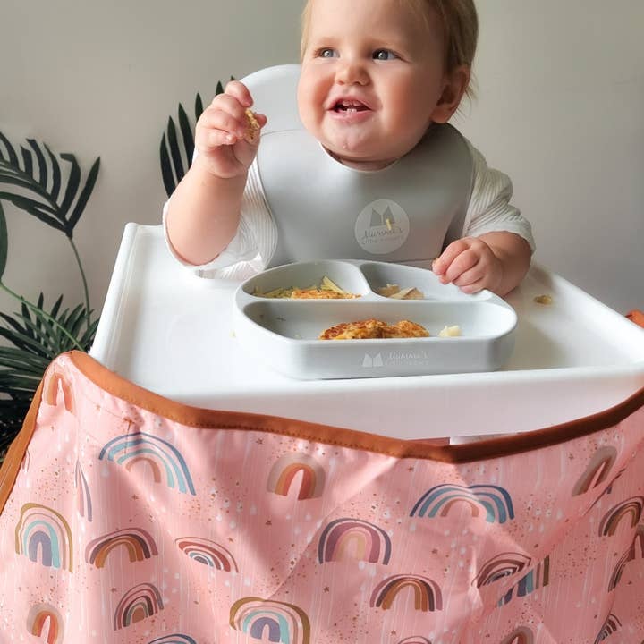 Mumma's Little Helpers - Wholesale Highchair –Baby - High Chair Food Catcher - Rainbows11