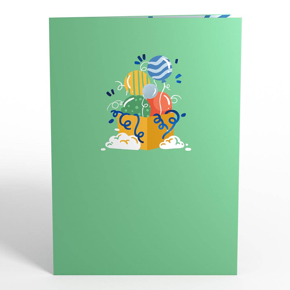 Lovepop Cards - Wholesale Birthday Card - Happy Birthday Balloons Music and Lights Pop-Up Card3