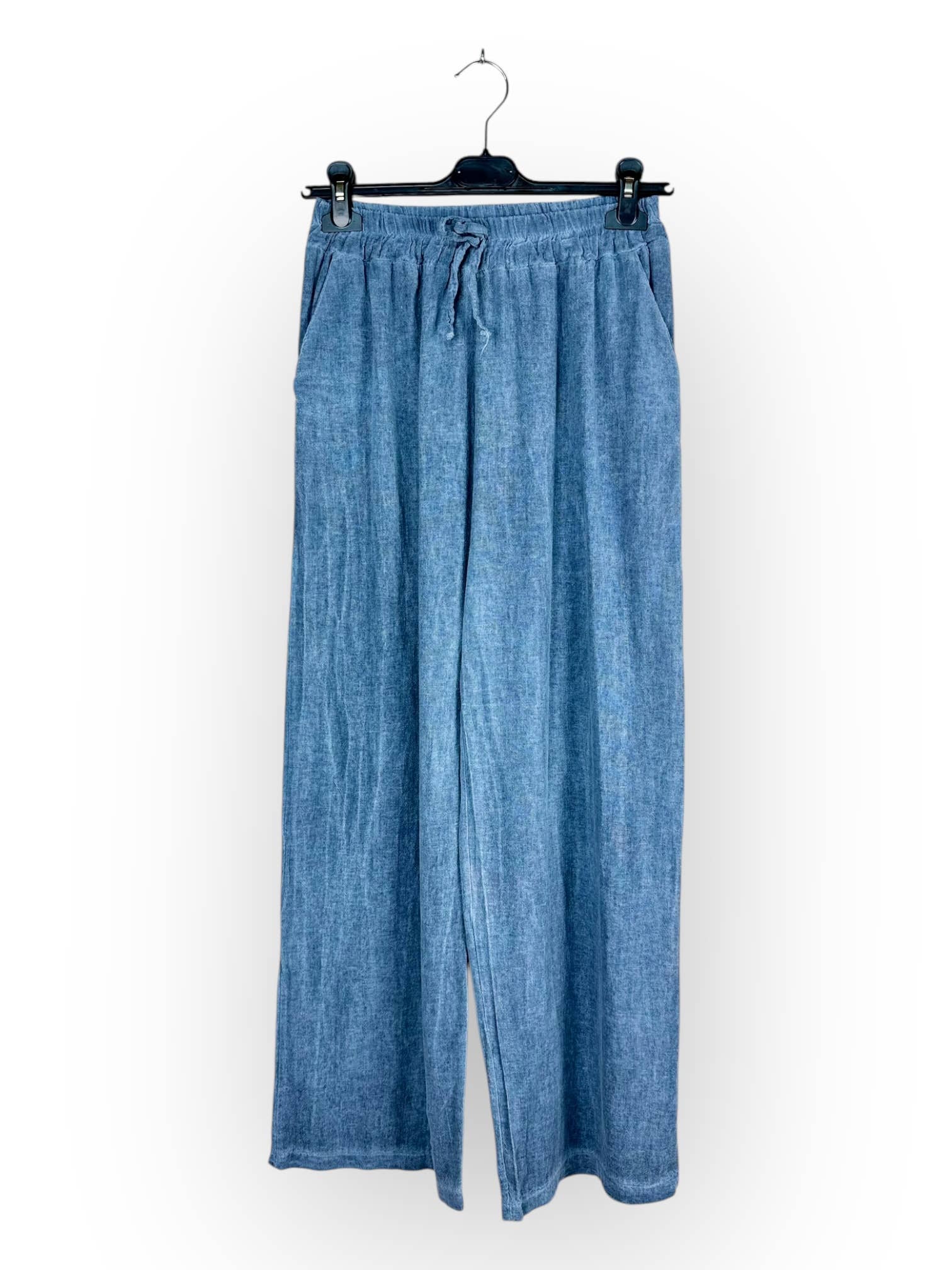 Lucky Nana - Wholesale Pants - Women's - SP 80374 - PLAIN LINEN AND COTTON PANTS30