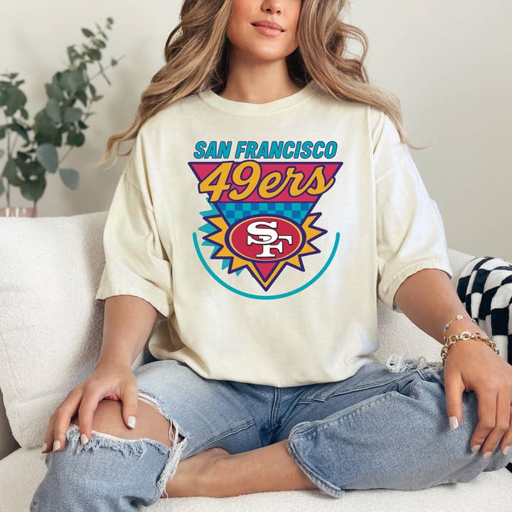 Simply You Customs - Wholesale T-Shirt (Graphic) - Women's - Past Time San Francisco 49ers2