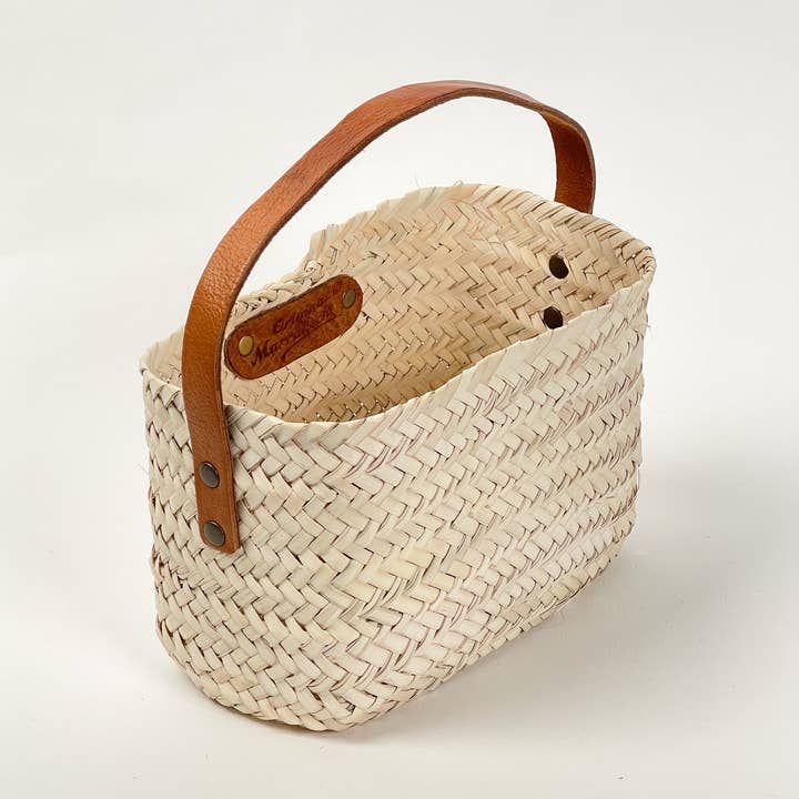 Mini rektangulær kurv til personliggørelse + 100 stykker for engroshandel hos original-marrakech