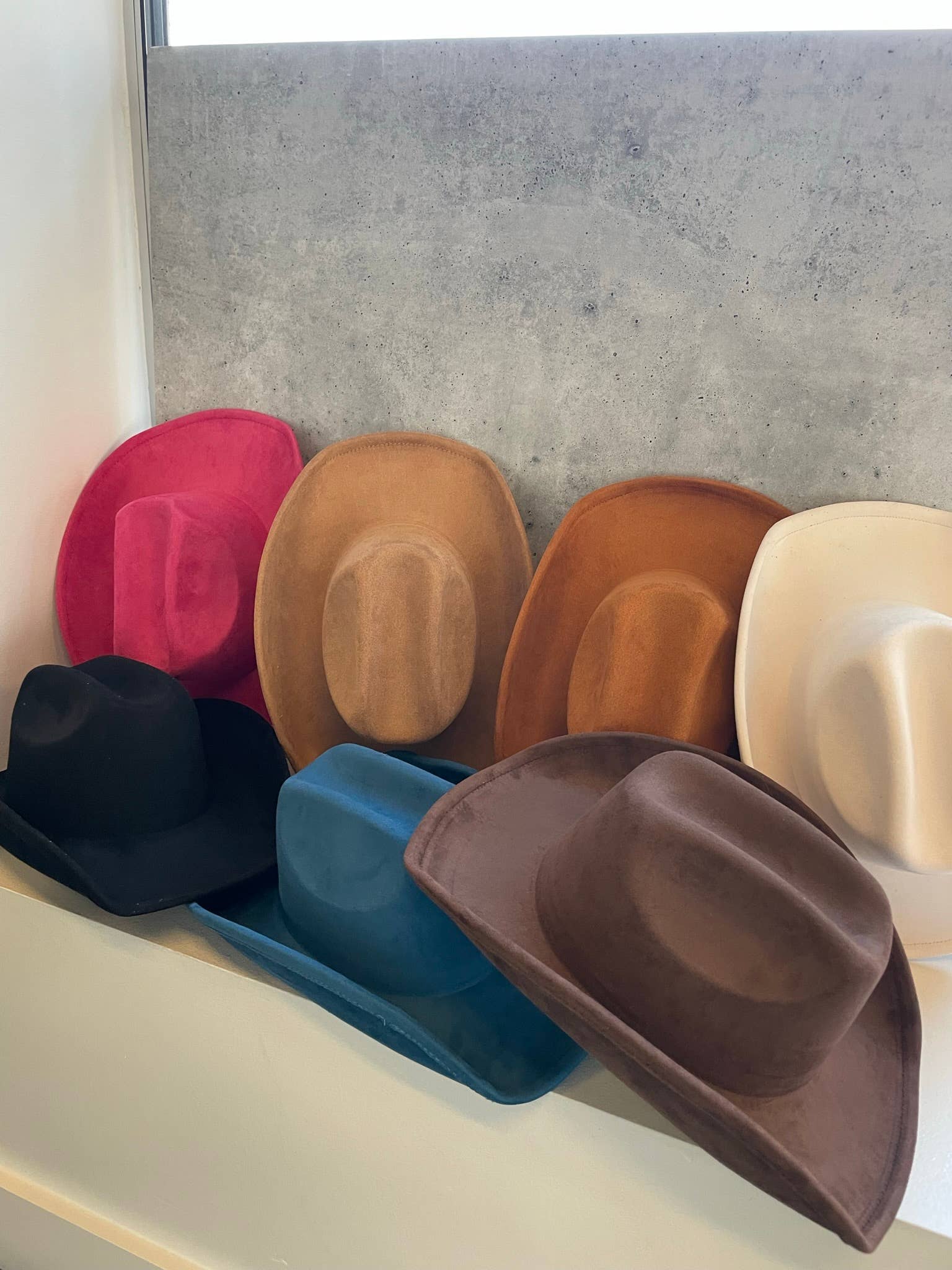 Love and Thyme - Wholesale Cowboy Hat - Women's - Best Seller! VEGAN SUEDE CATTLEMAN COWBOY HAT14