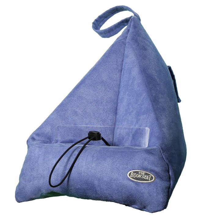 The Book Seat - Book Pillow - Sky Blue/Blue for wholesale by The Book Seat