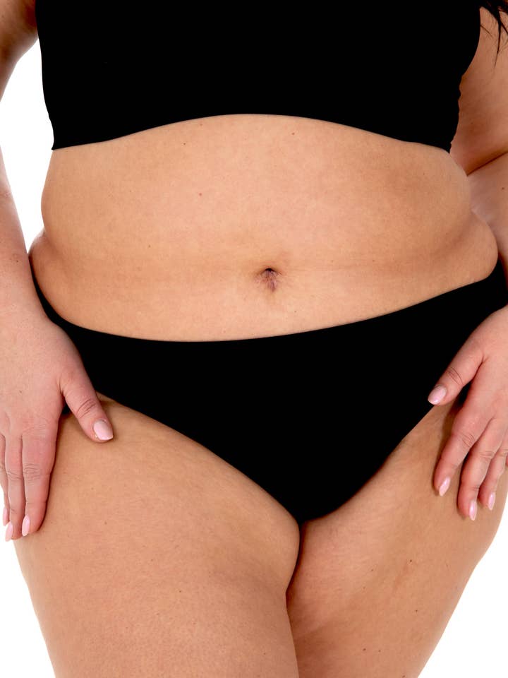 Curvy Seam Free Comfort Thong for wholesale by Pamela Mann