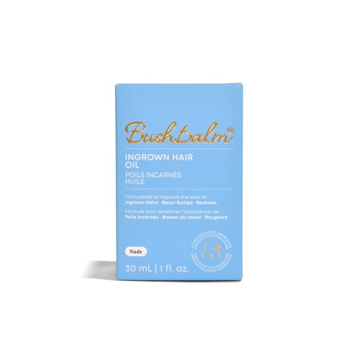 Bushbalm - Wholesale Hair Oil - Ingrown Hair + Pre-Post Wax Oil (Nude)