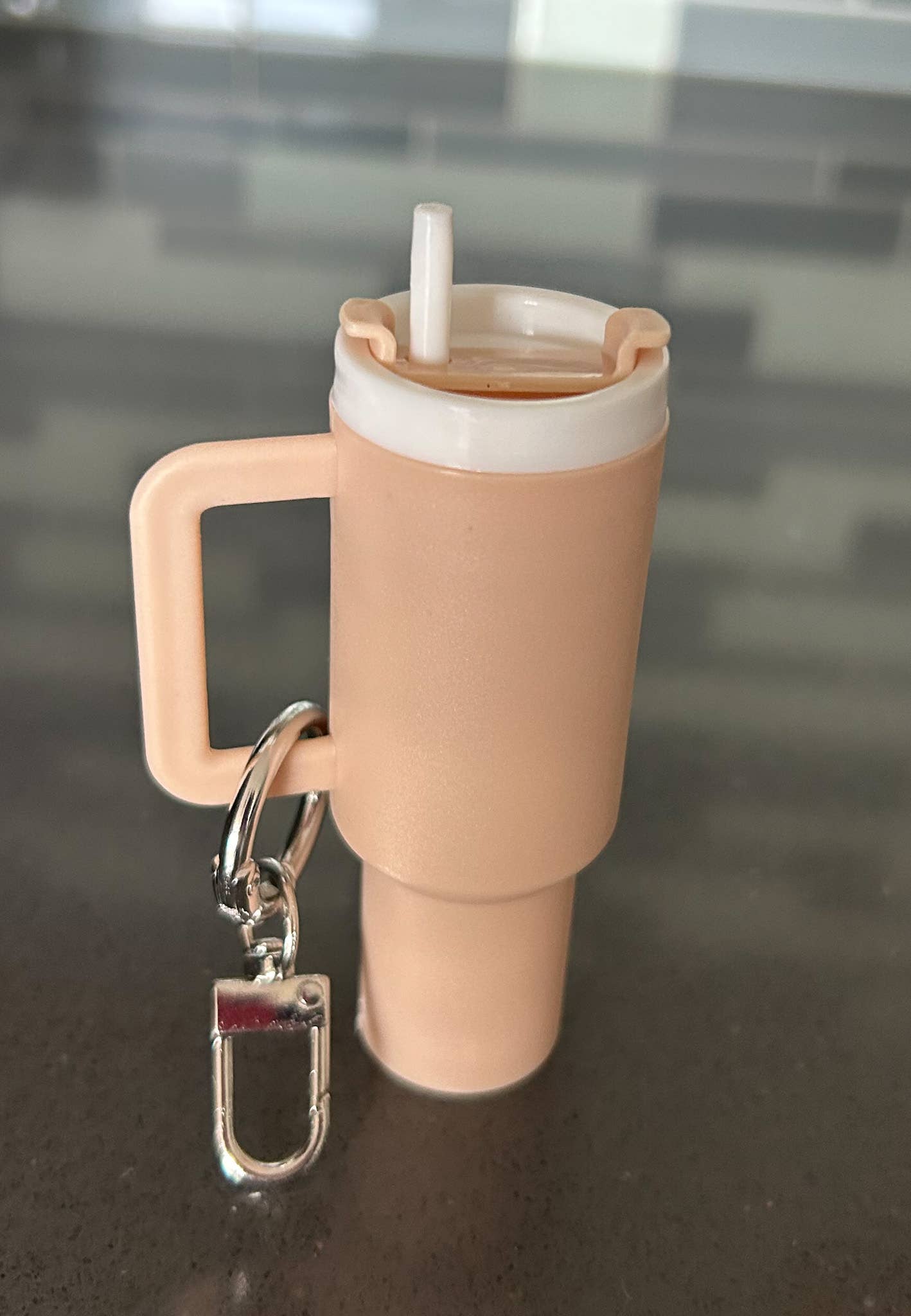 JILLIAN INK LLC - Wholesale Keychain - Unisex - Plastic Tumbler Keychain with Removable Lid 0