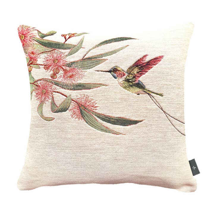 Eukalyptus- och Kolibrikuddeöverdrag i Rosa för wholesale av Art De Lys