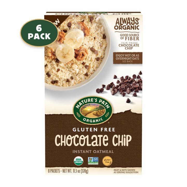 Nature's Path - Wholesale Oats - Chocolate Chip Oatmeal, 11.3 oz Box1
