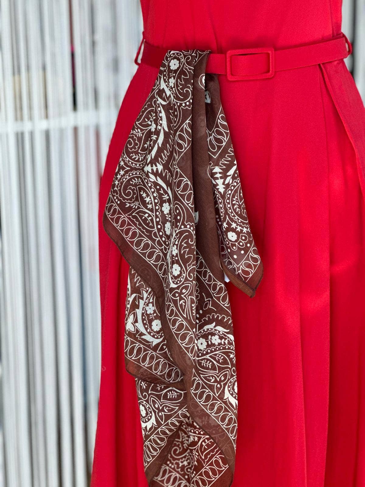 ADORA - Vente Bandana – femme - Foulard Bandana soie coton2