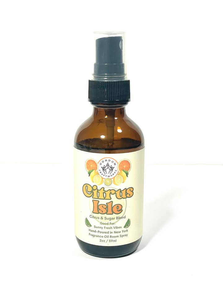 Spray d'ambiance Citrus Isle - 2 oz pour la vente par Gordon Craftworks