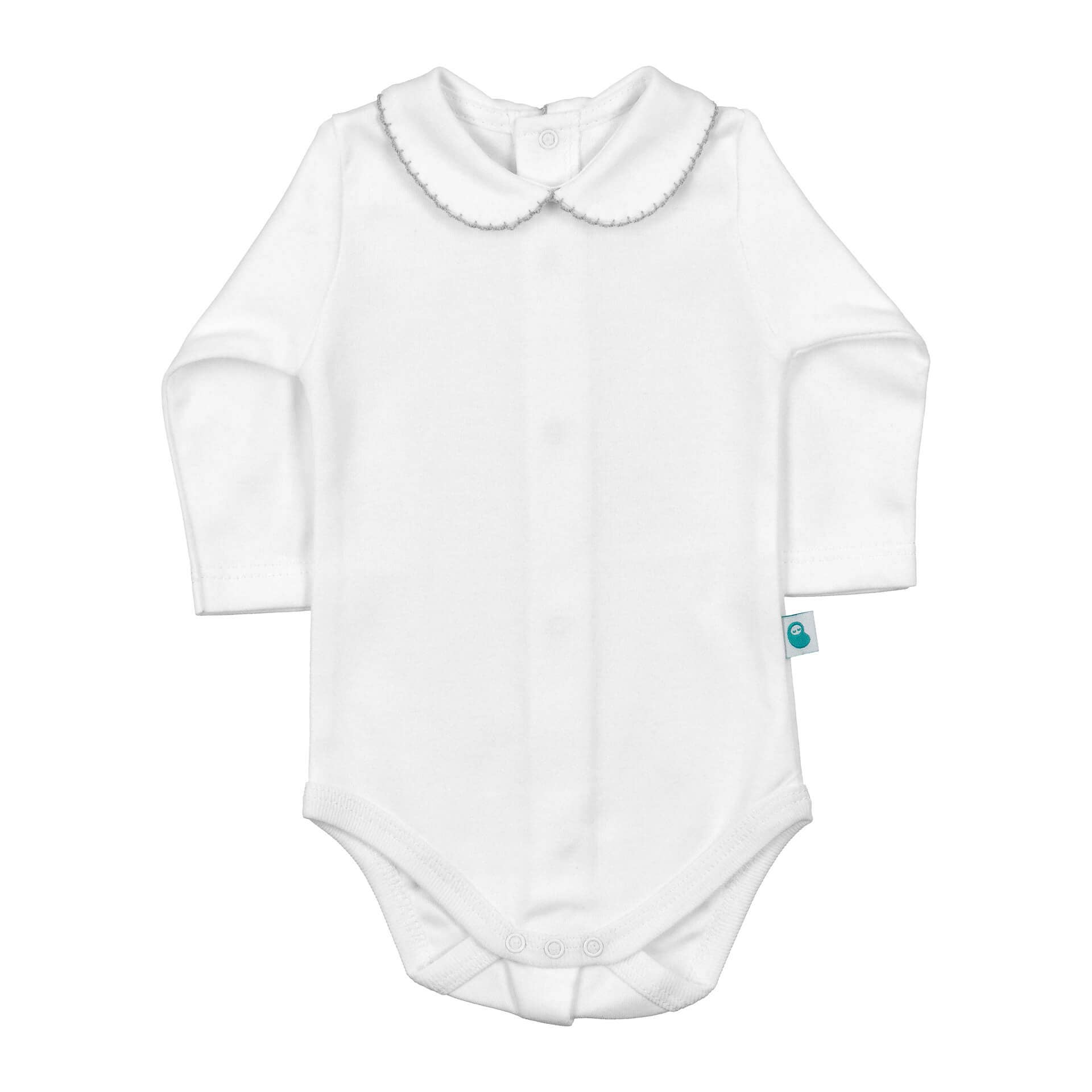 Bean Baby Clothes - Wholesale Bodysuit (Non-Footed) - Baby - Cotton Baby Bodysuit Onesie with Peter Pan Collar10