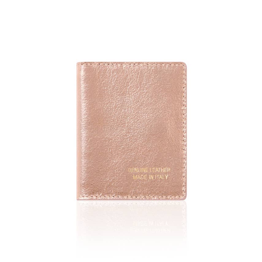 MONTTE DI JINNE – wholesale Card holder – Unisex – Italian Handmade Genuine Leather Bifold Cardholder10