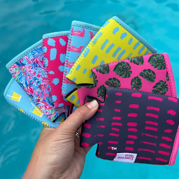 Poolside Pop™ – Neoprene Can Coolie (Standard & Slim Can) for wholesale by Emerson West