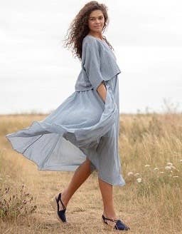 LÉA & LUC – wholesale Dress – Women's – 100% cotton 2-piece dress REF. 8285T16