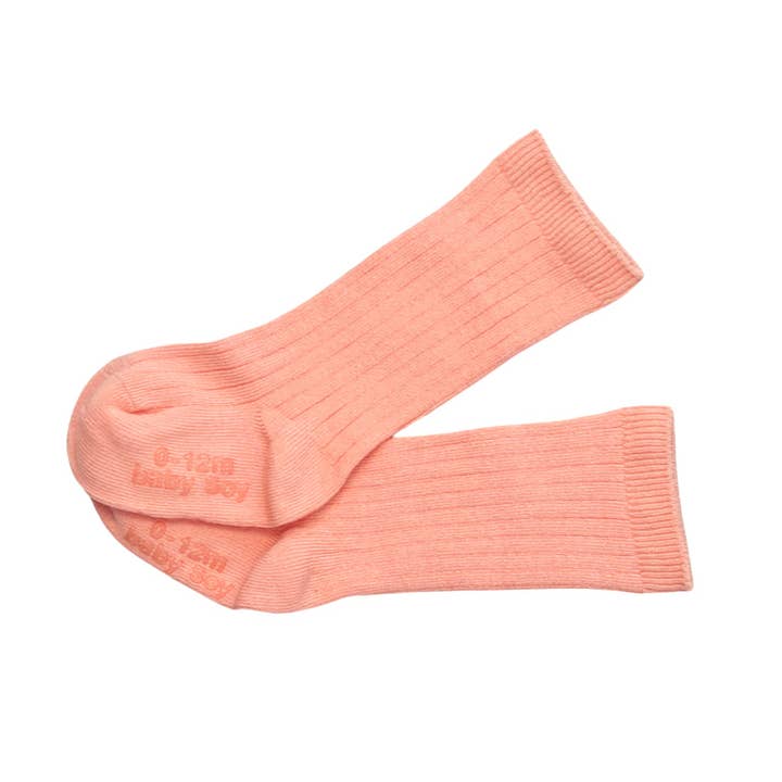 babysoy Inc - Wholesale Socks - Baby - Baby Solid Colored Non-Slip Knee High Socks2