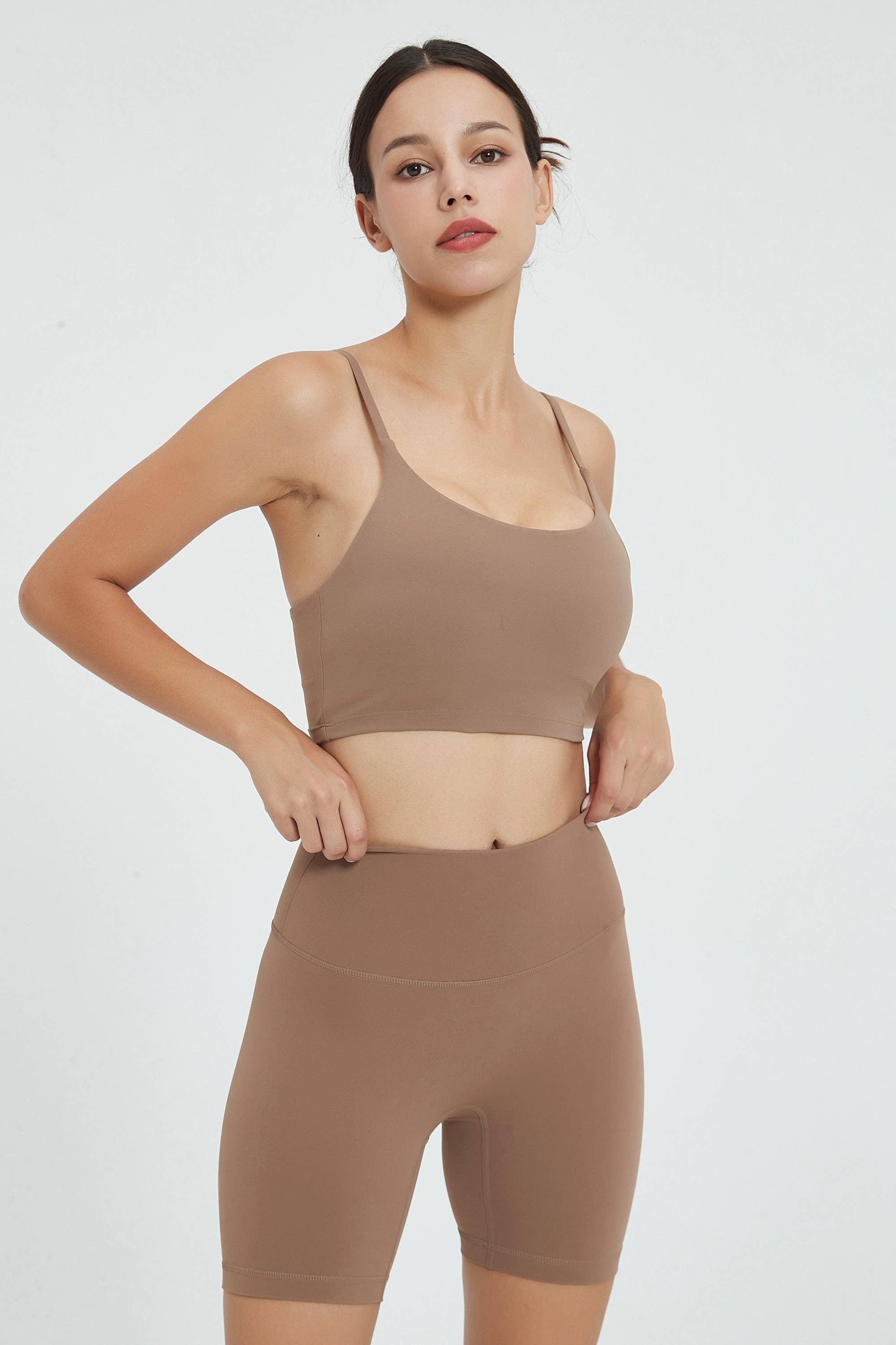 91thelabel - Wholesale Sports Bra - Women's - Esther Lycra®  Molded Cup Cami Top Sports Bra8