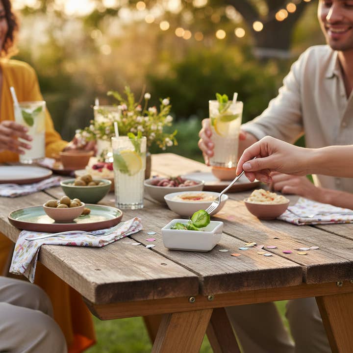 Kadra Kitchenware - Wholesale Decorative Plate/Dish/Bowl - Vikko Lightning - White Deep Square Dish, 2.5"2