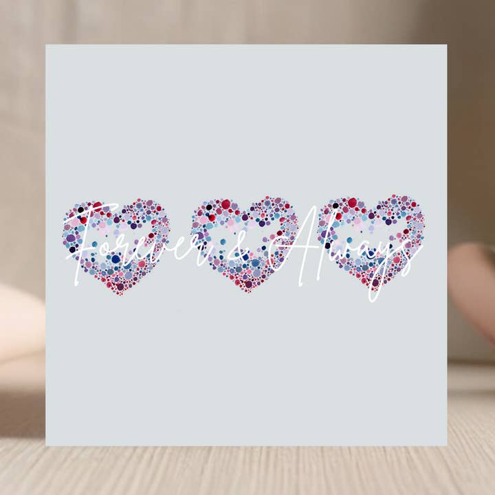 Forever and Always Card for wholesale by Dots Allowed