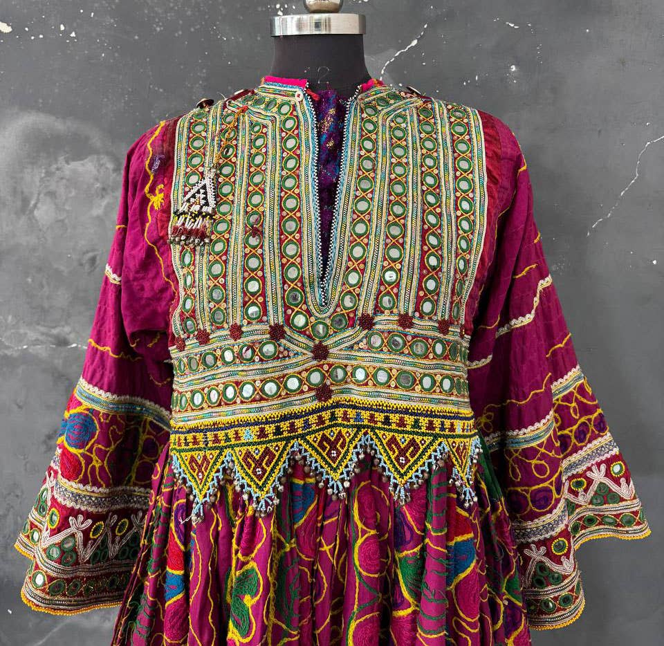 GYPSY STUDIO - Wholesale Jacket - Women's - Traditional Afghani Dress Embroidery Pakistani Baluchi Dress3