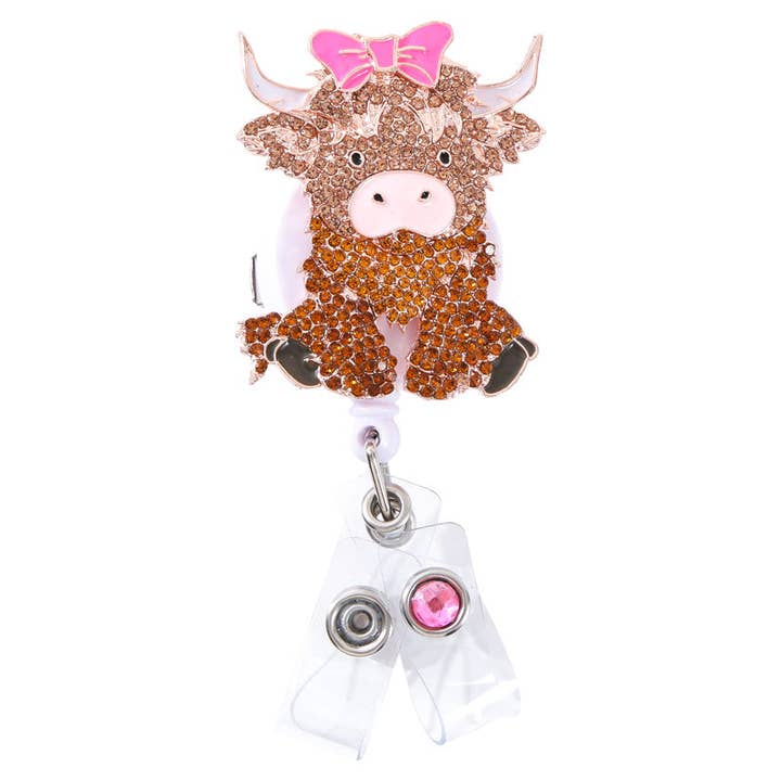 Sparkle & Shine Highland Cow for wholesale by OUTSIDE THE BOX, LLC